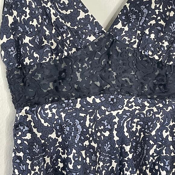 MILLY  OF NEW YORK  SILK  LACE FLORAL PRINT COCKTAIL  DRESS‎ SIZE S - Picture 3 of 7